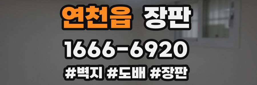 연천읍 장판