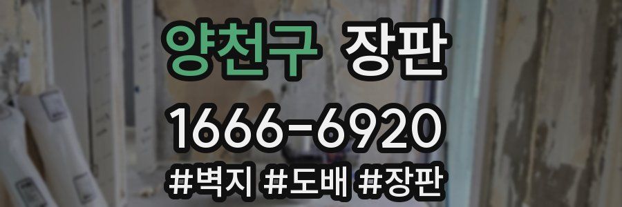 양천구 장판