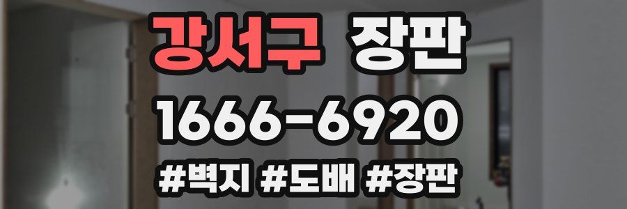강서구 장판