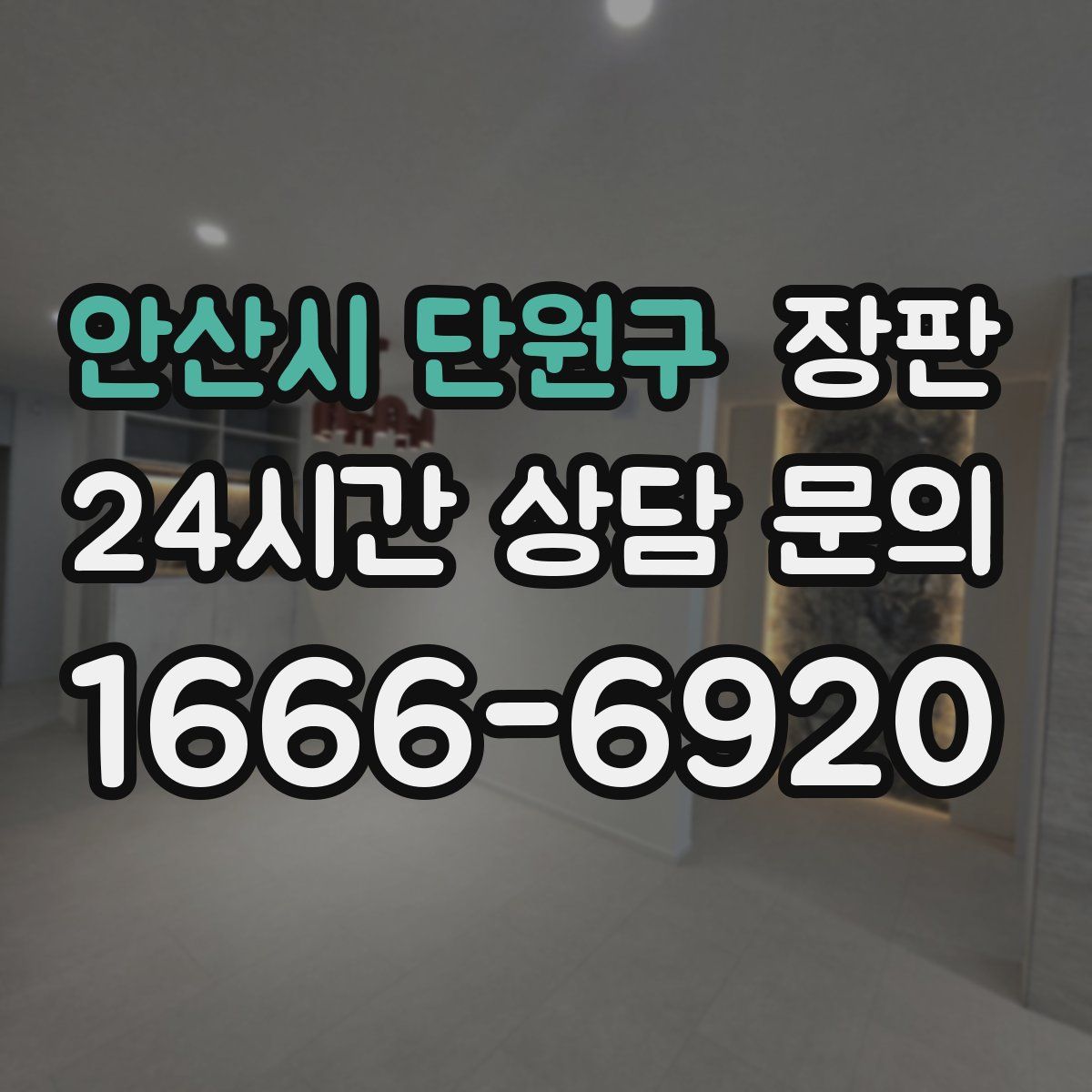 안산시 단원구 장판