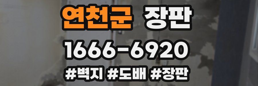 연천군 장판