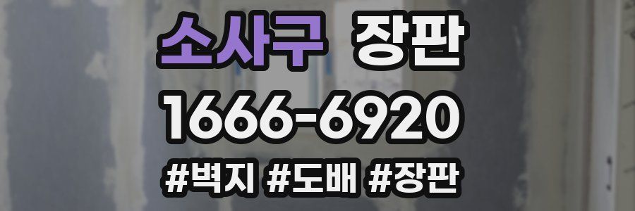 소사구 장판