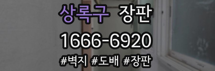 상록구 장판
