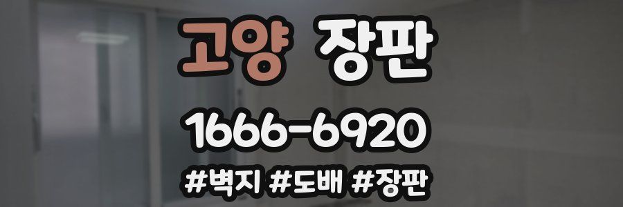고양 장판