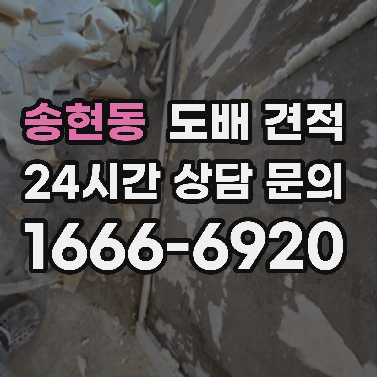 송현동 도배 견적