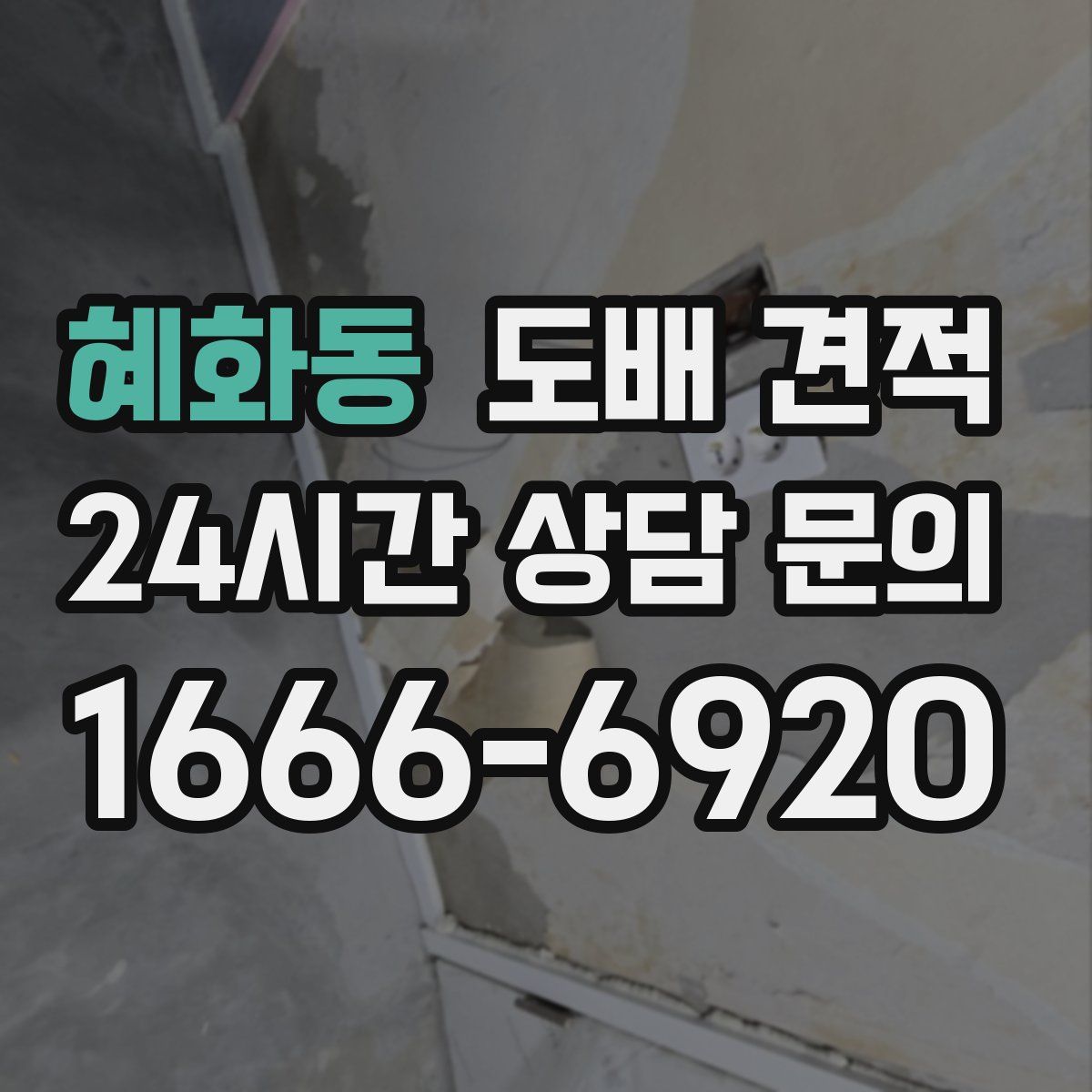 혜화동 도배 견적