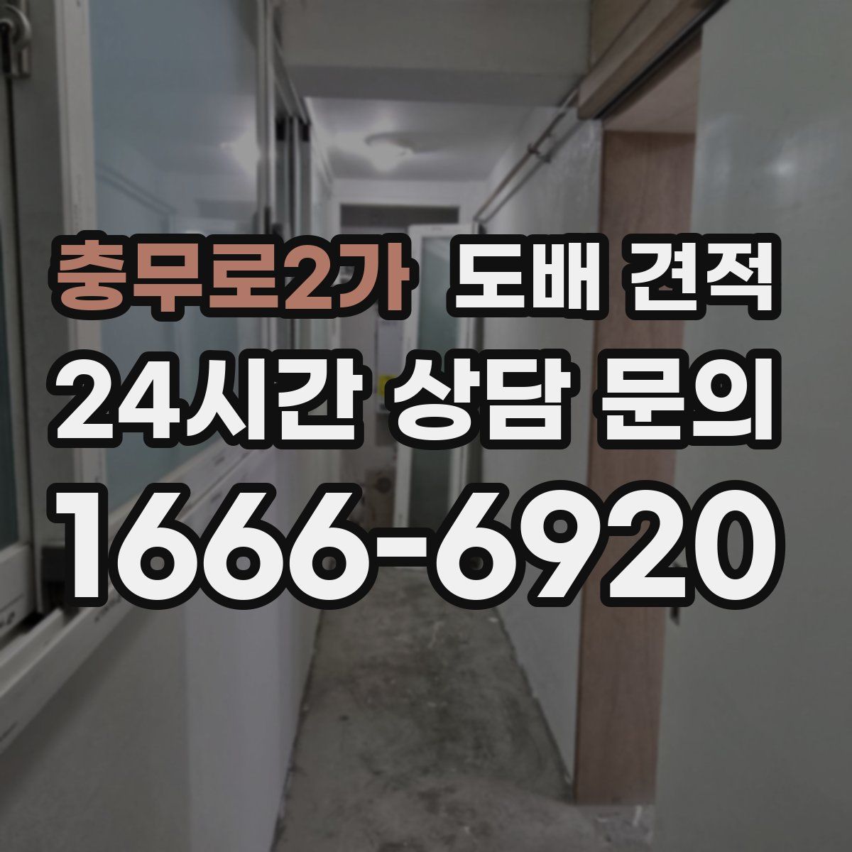 충무로2가 도배 견적