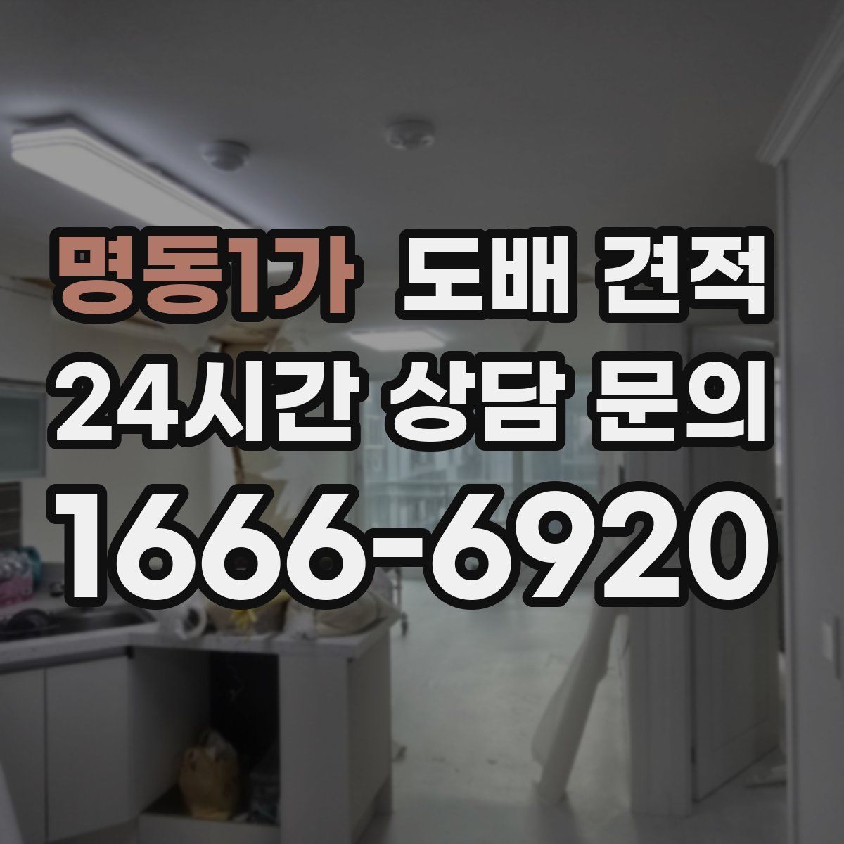 명동1가 도배 견적