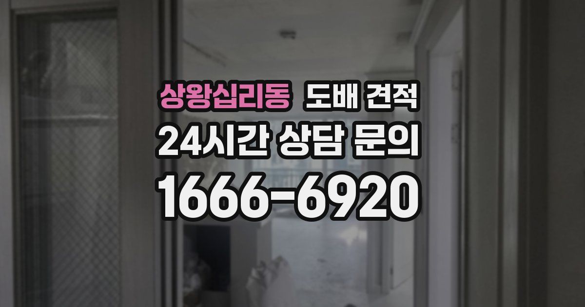 상왕십리동 도배 견적