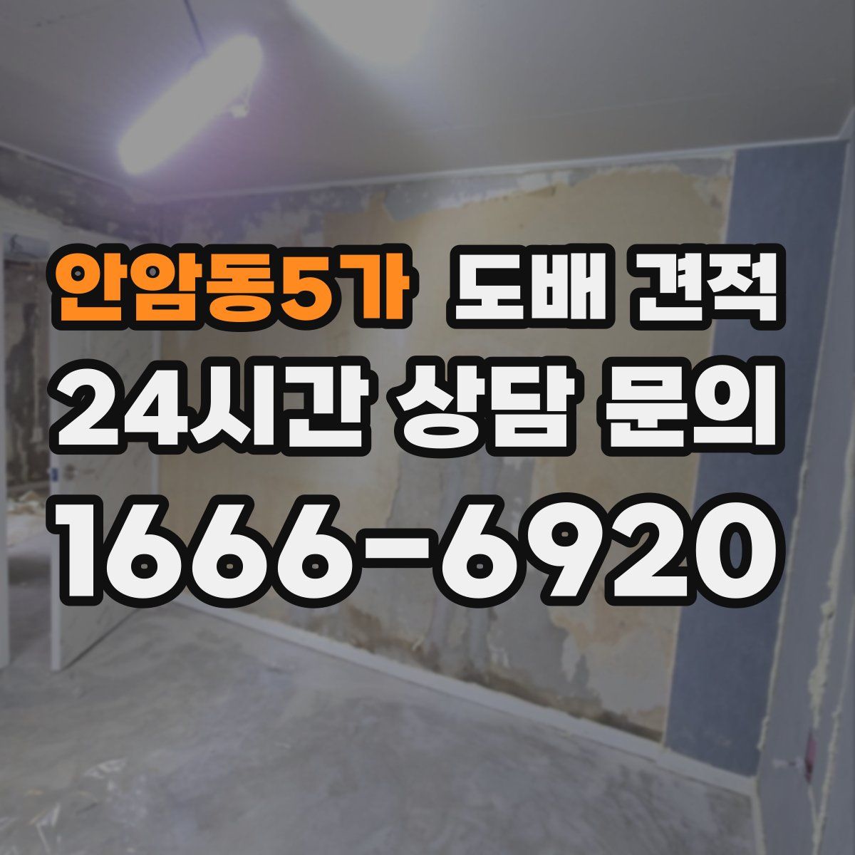 안암동5가 도배 견적