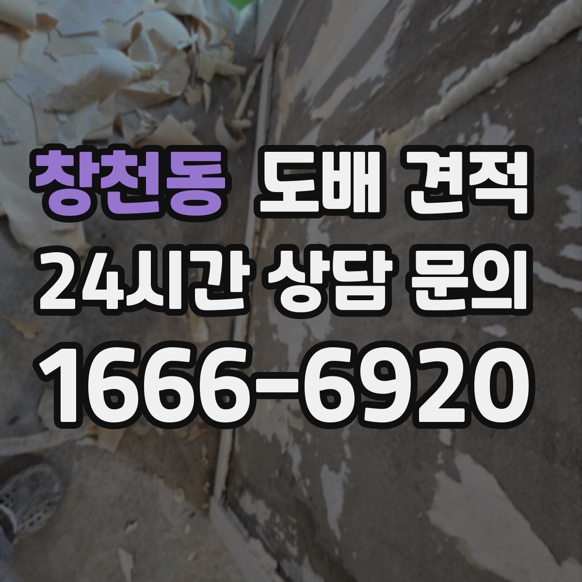 창천동 도배 견적