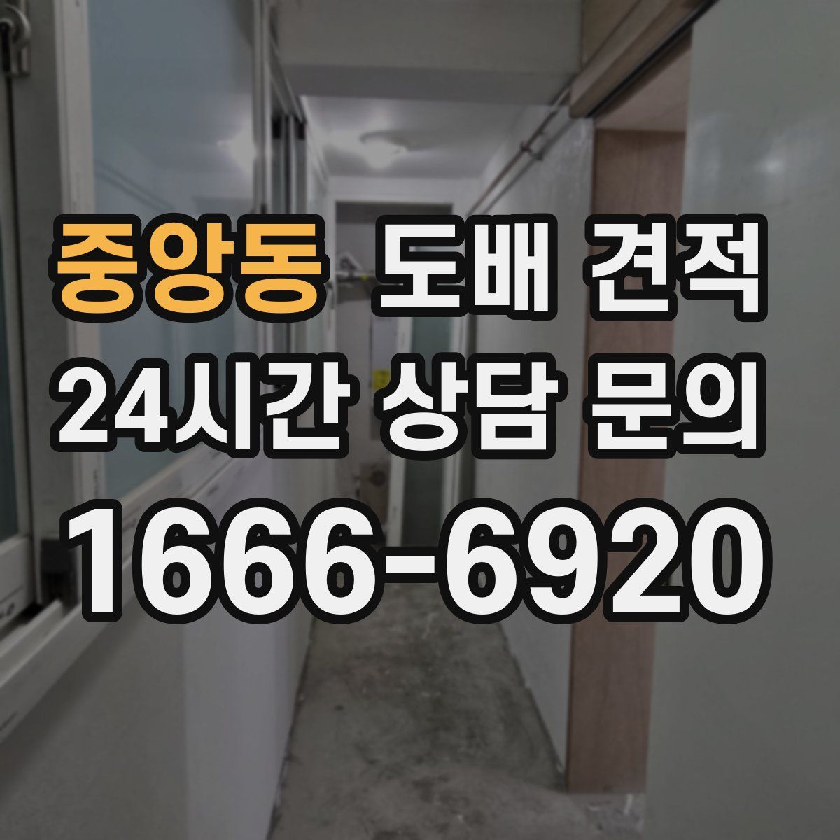 중앙동 도배 견적