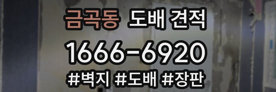 금곡동 도배 견적