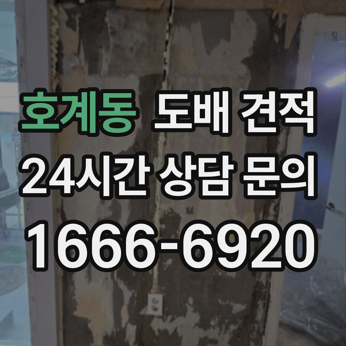 호계동 도배 견적