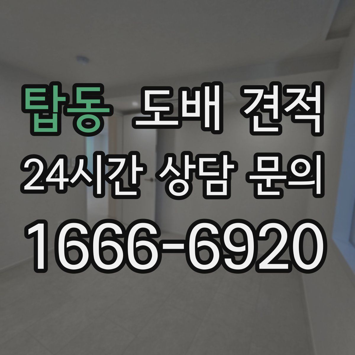탑동 도배 견적