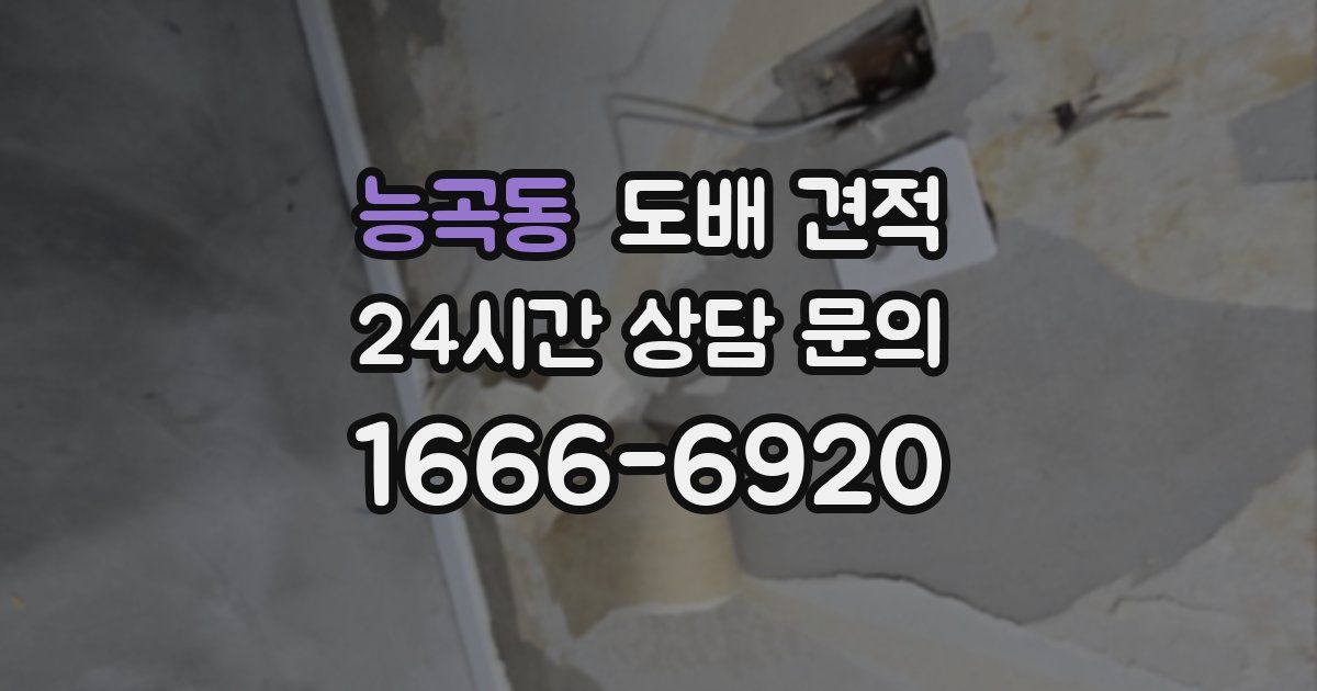 능곡동 도배 견적