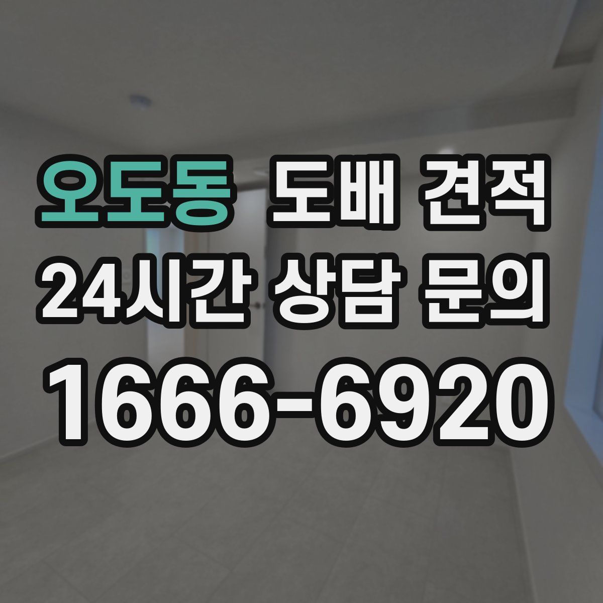 오도동 도배 견적