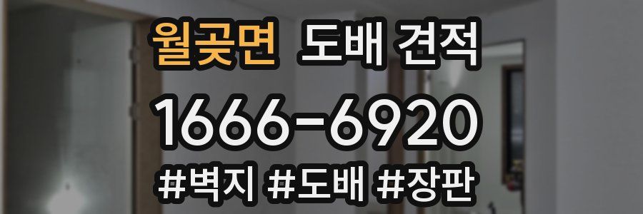 월곶면 도배 견적