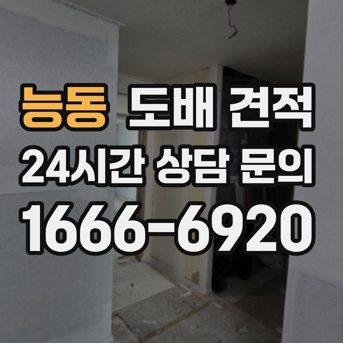 능동 도배 견적