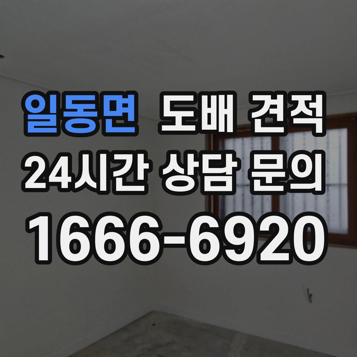 일동면 도배 견적