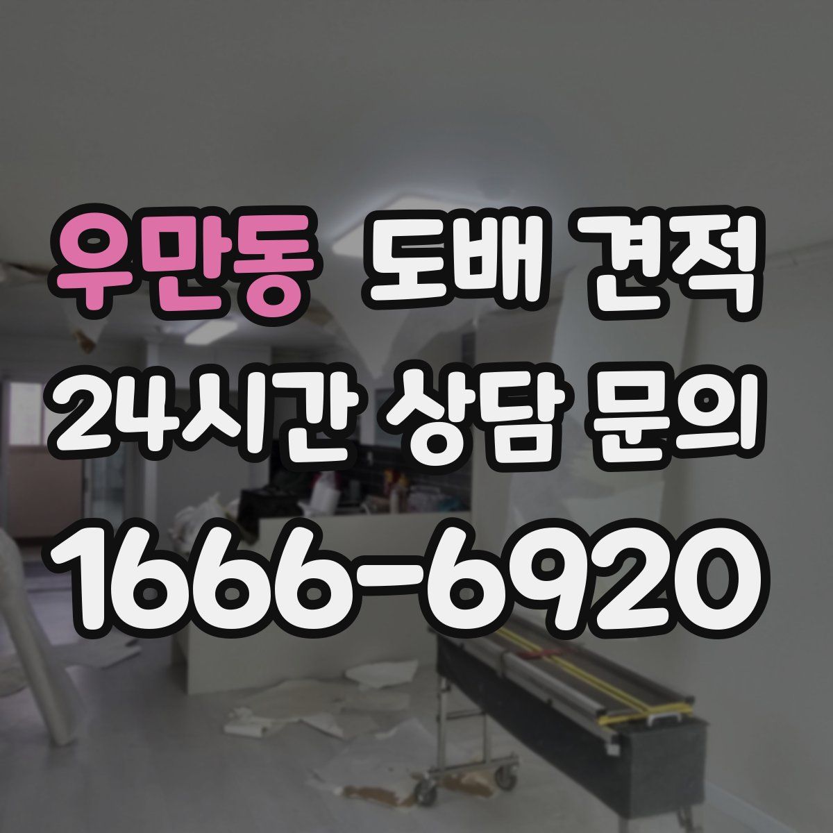 우만동 도배 견적