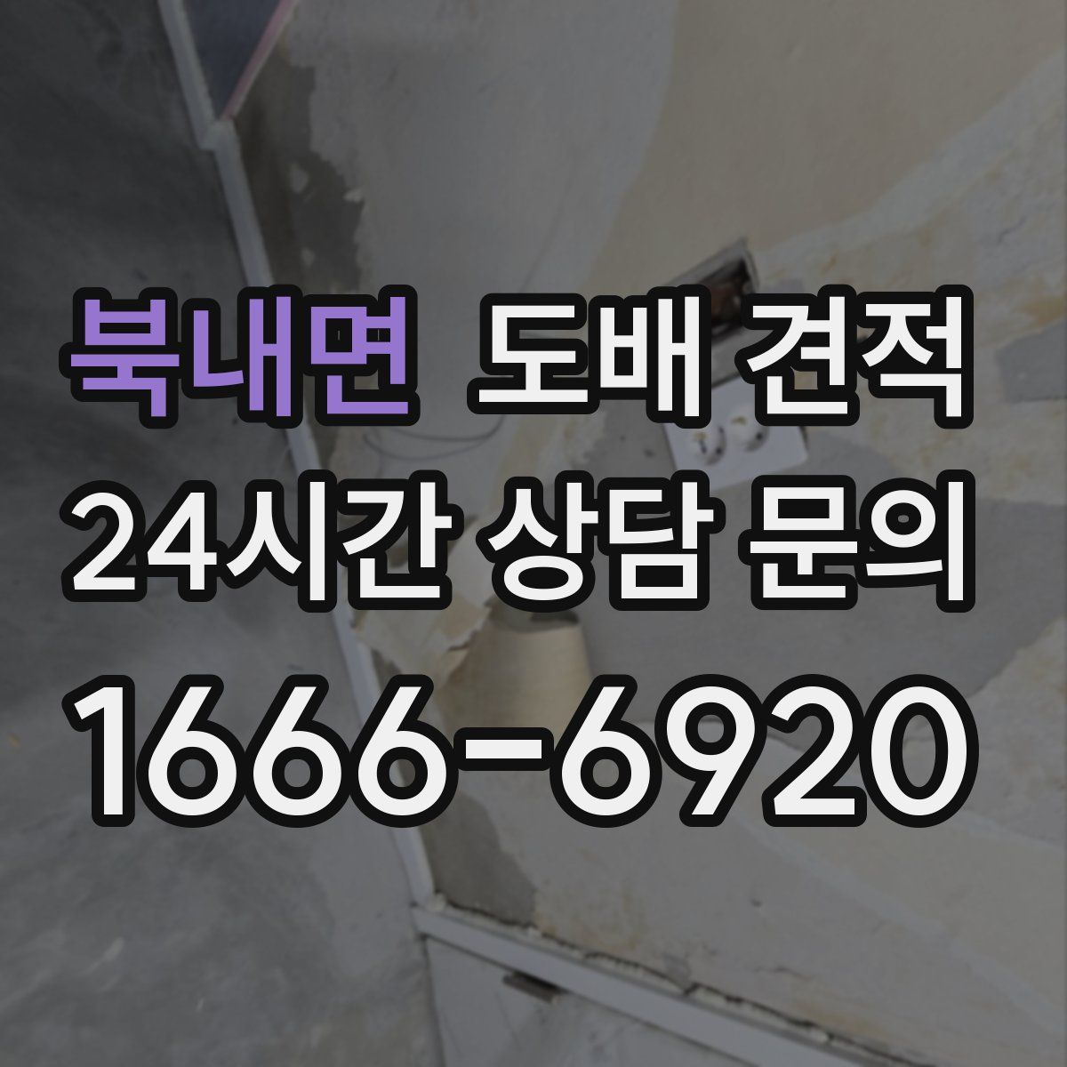 북내면 도배 견적