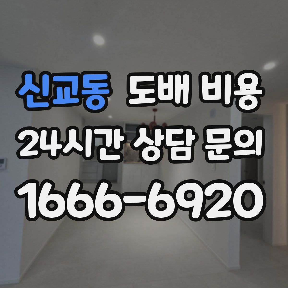 신교동 도배 비용