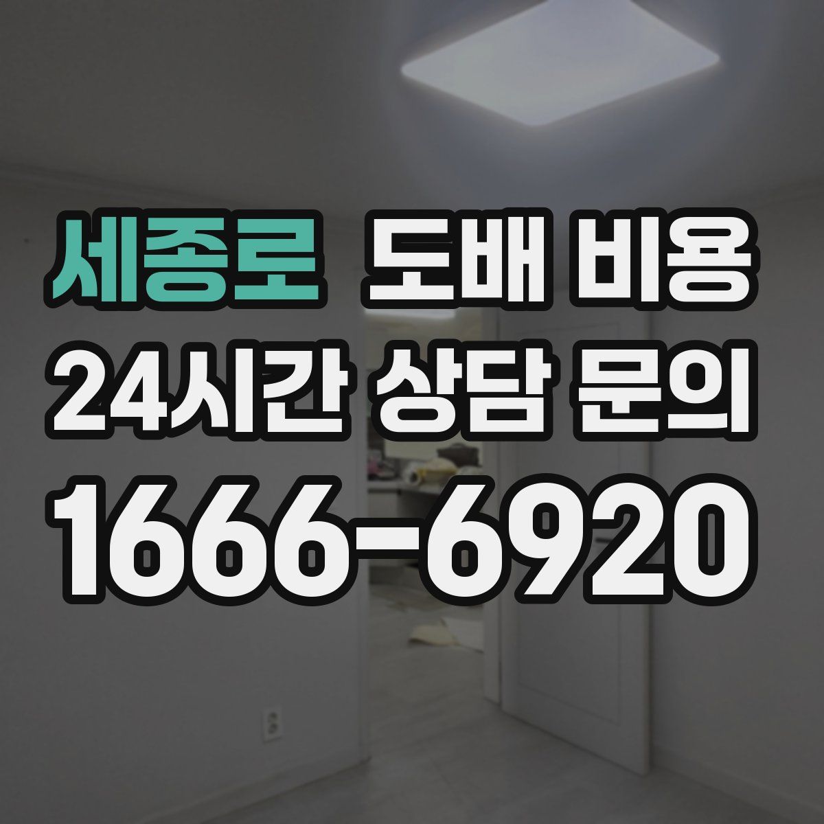 세종로 도배 비용