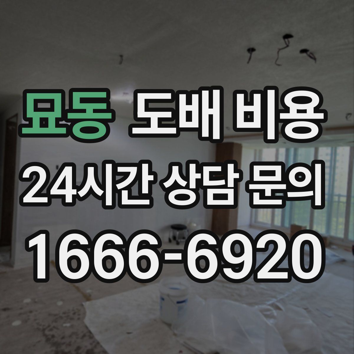 묘동 도배 비용