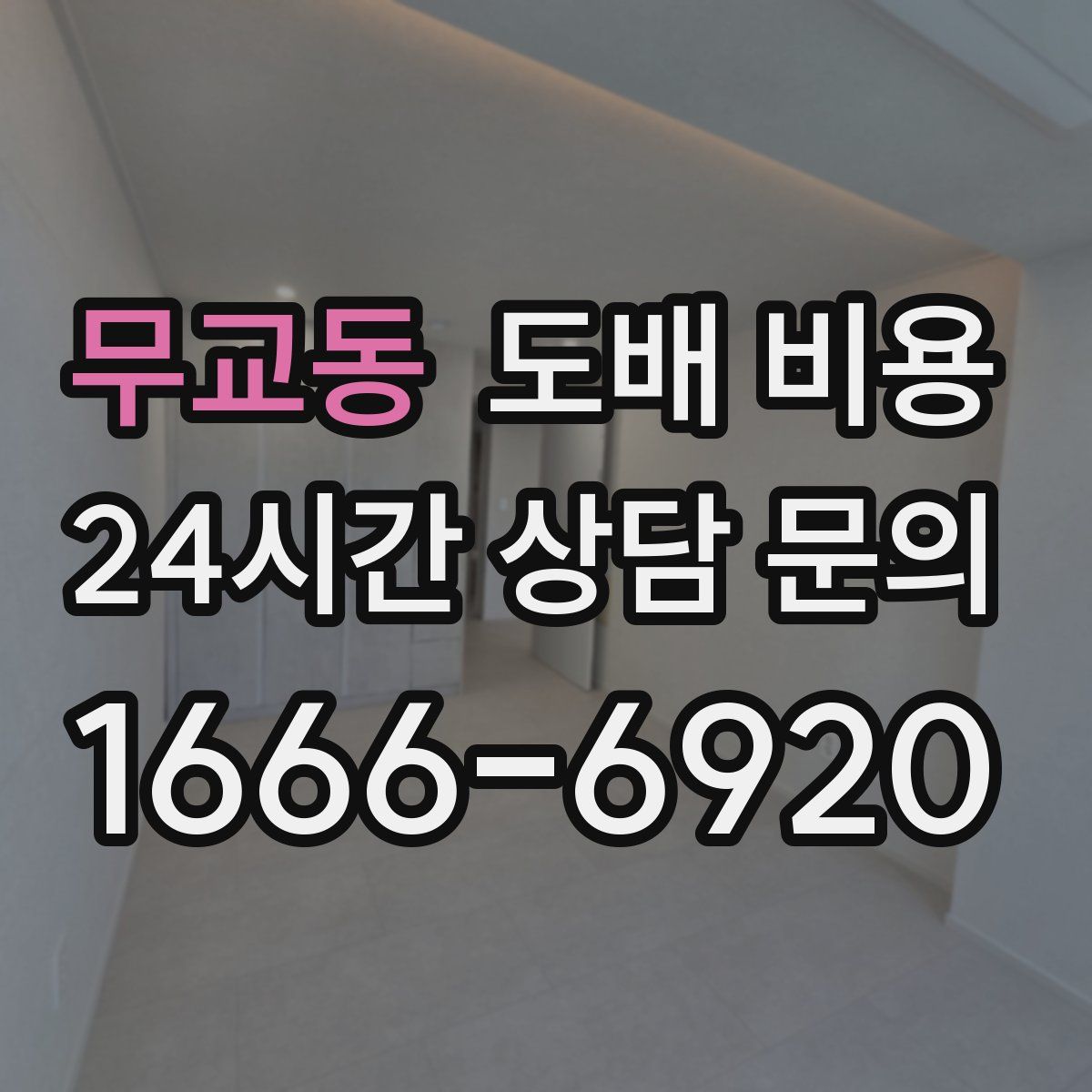 무교동 도배 비용