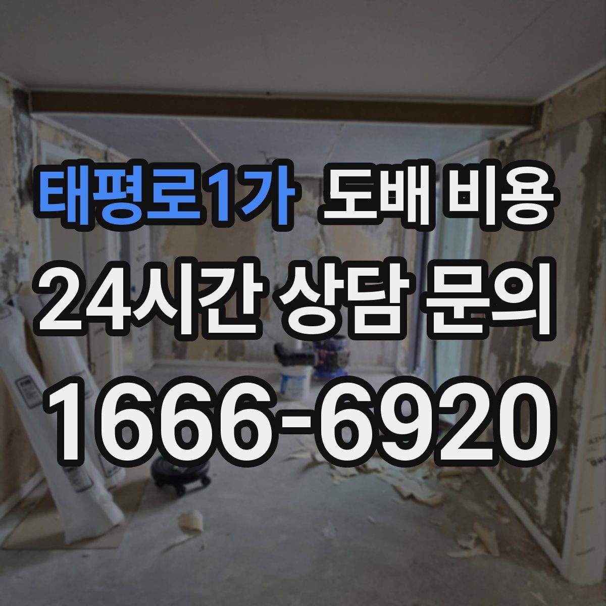 태평로1가 도배 비용