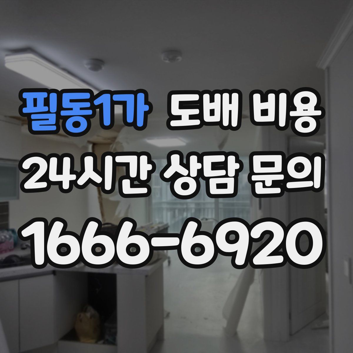 필동1가 도배 비용