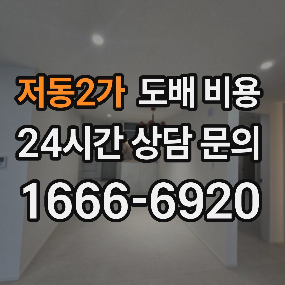 저동2가 도배 비용