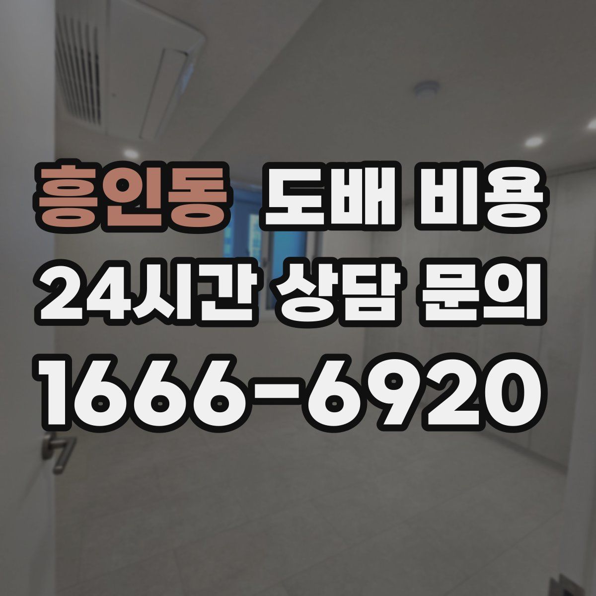 흥인동 도배 비용