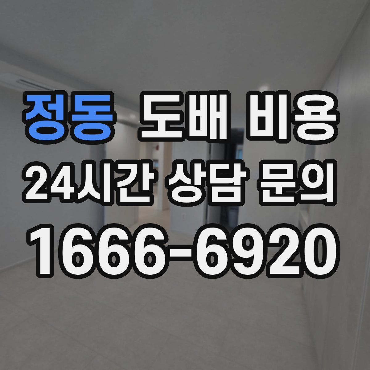 정동 도배 비용