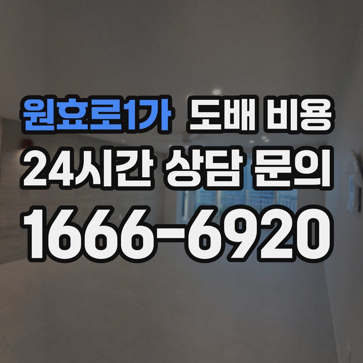 원효로1가 도배 비용