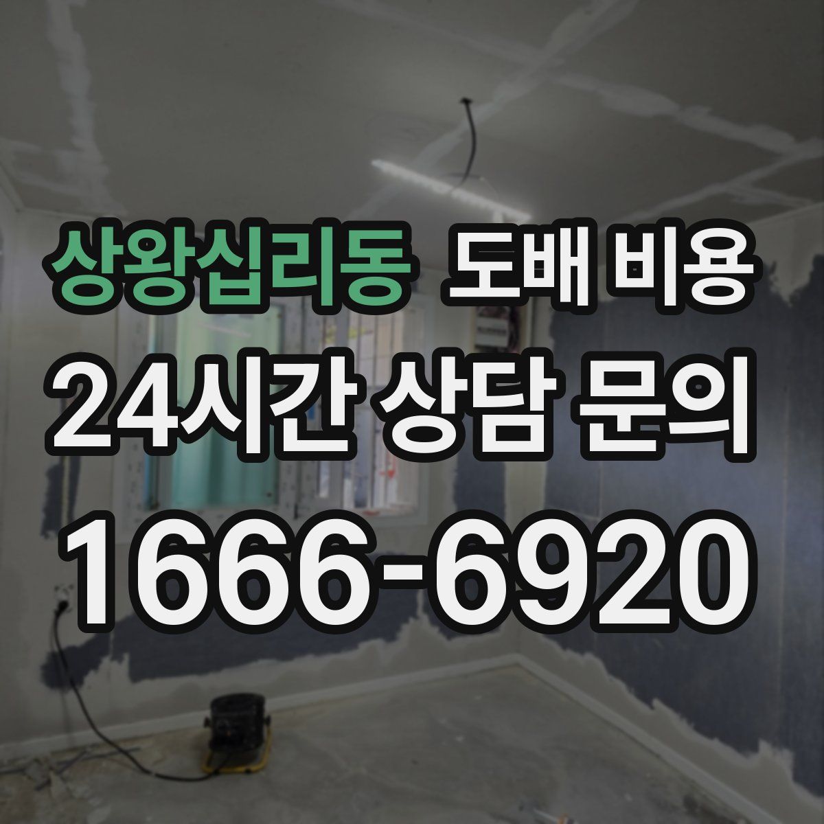 상왕십리동 도배 비용