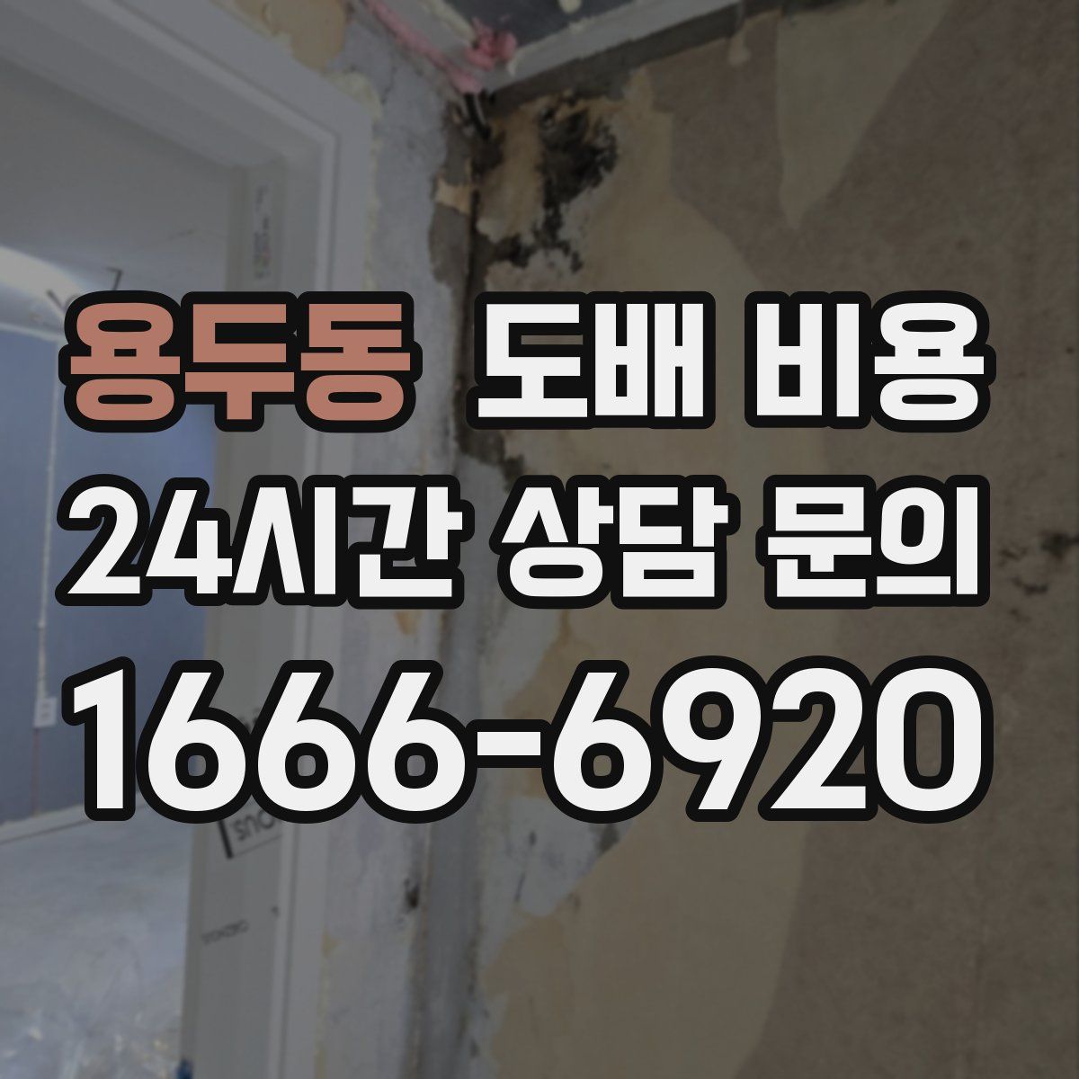 용두동 도배 비용