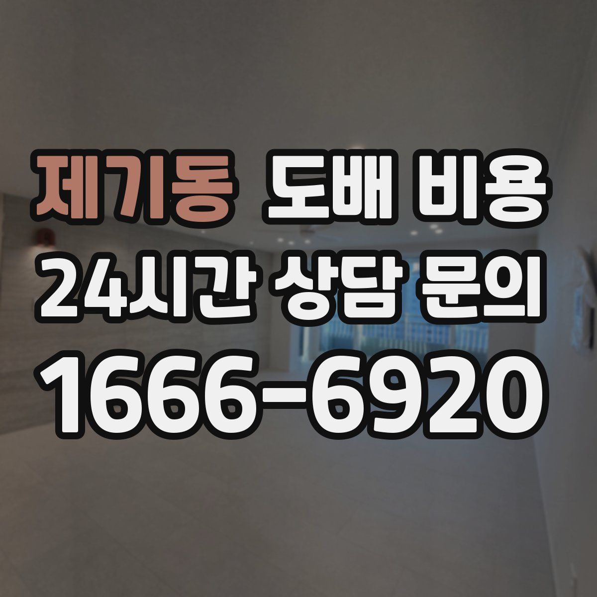 제기동 도배 비용