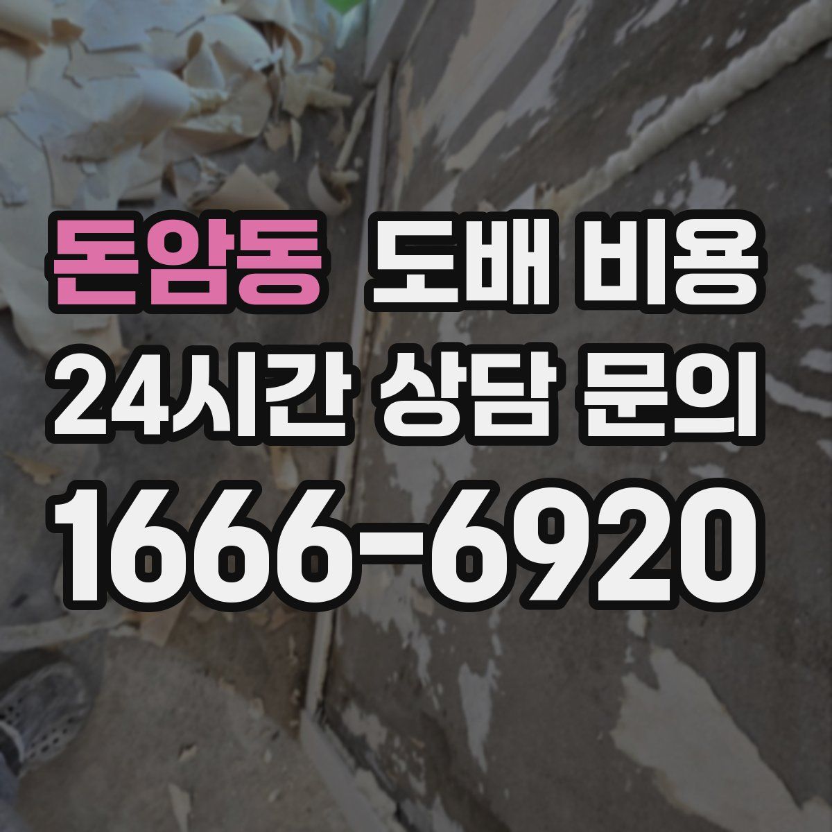 돈암동 도배 비용