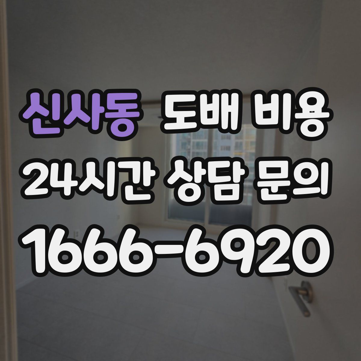 신사동 도배 비용