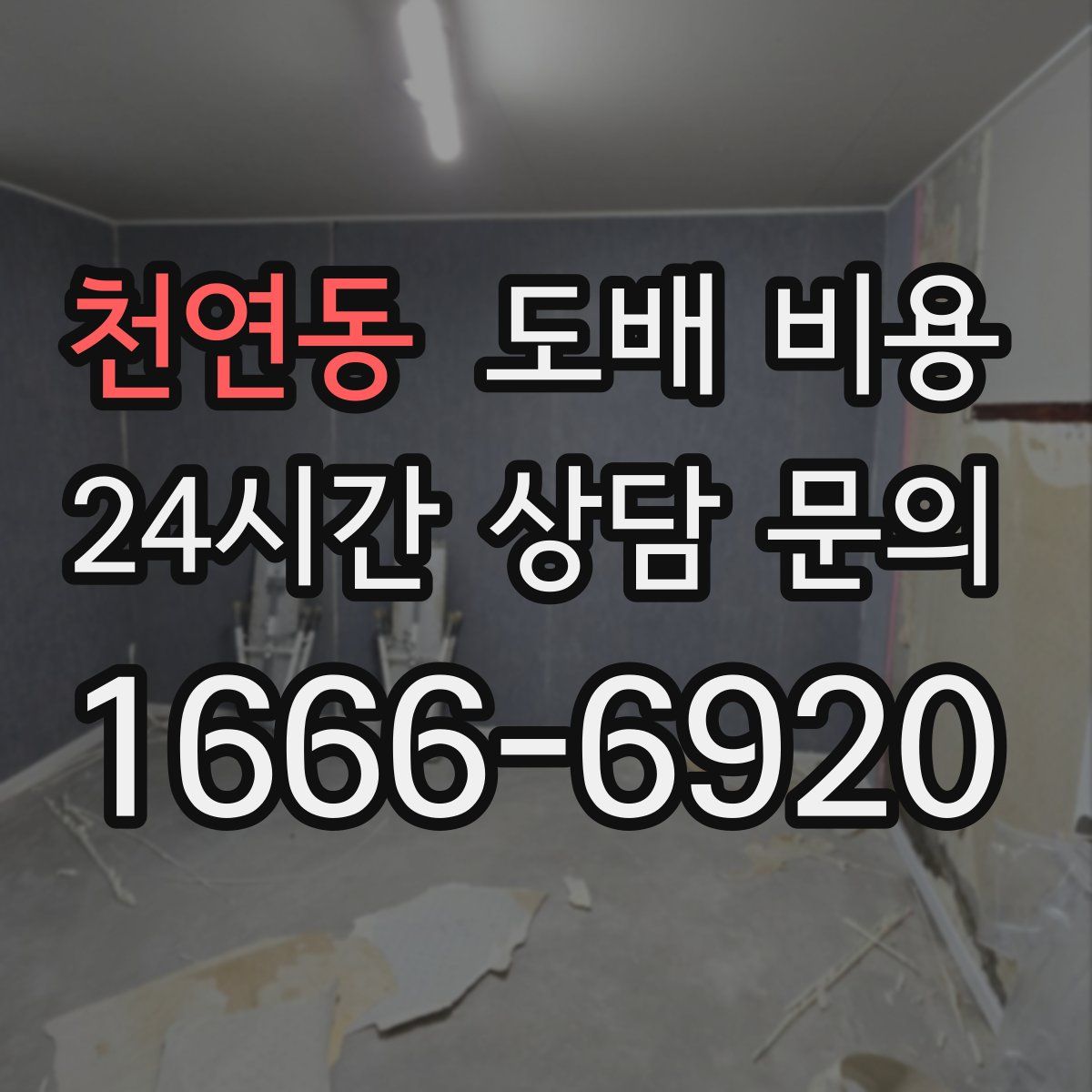 천연동 도배 비용