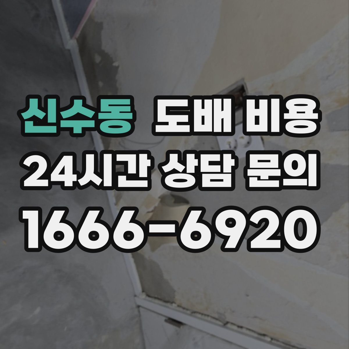 신수동 도배 비용