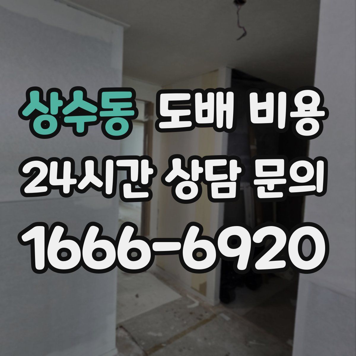 상수동 도배 비용