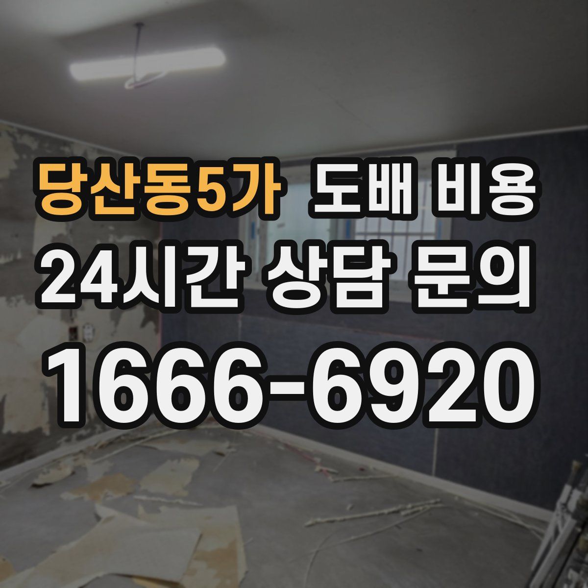 당산동5가 도배 비용