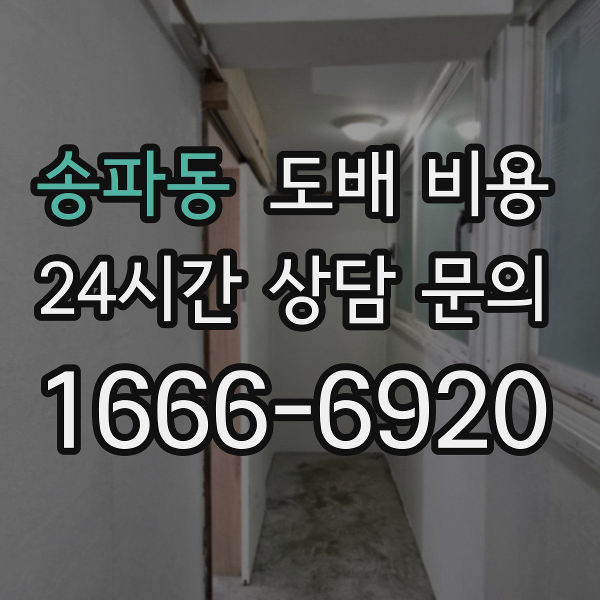 송파동 도배 비용
