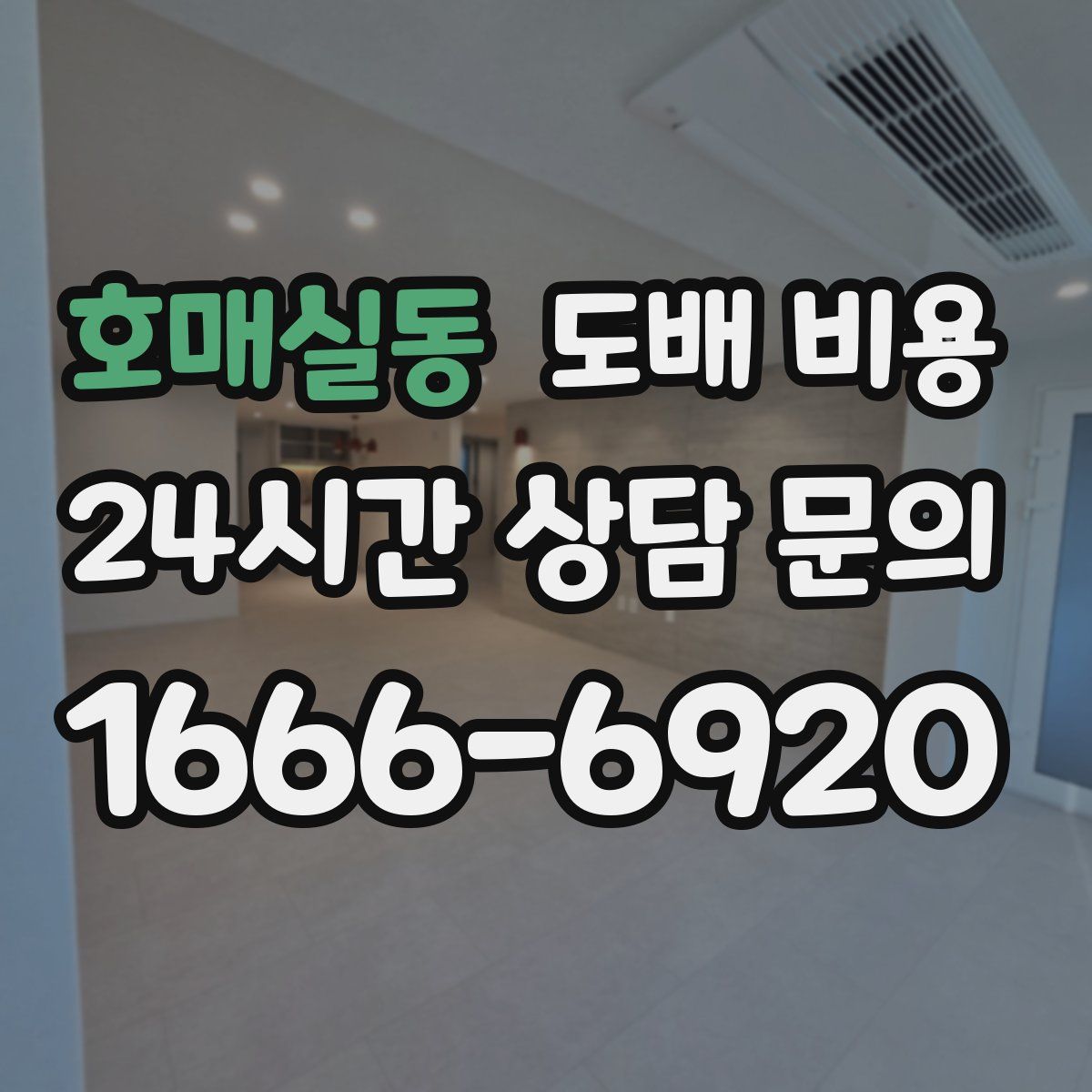 호매실동 도배 비용