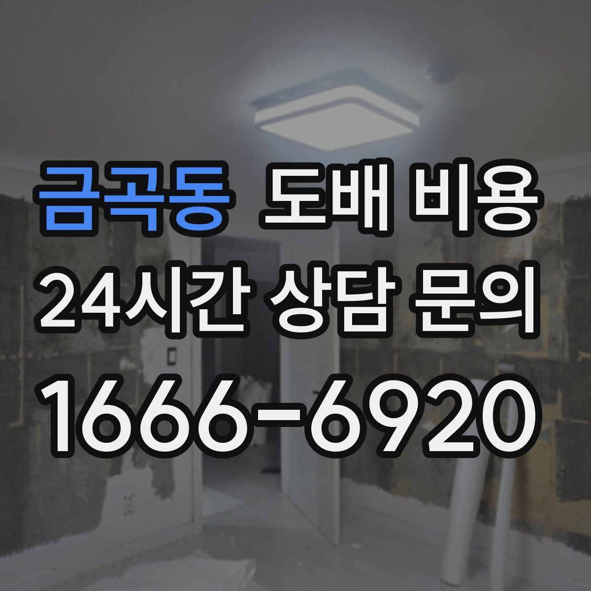 금곡동 도배 비용