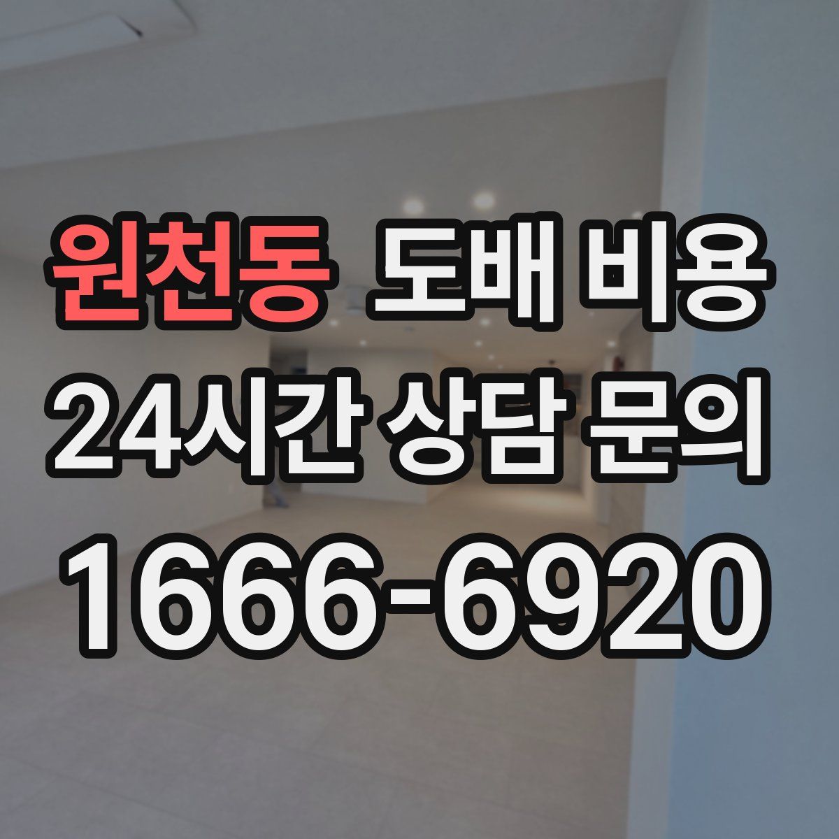 원천동 도배 비용