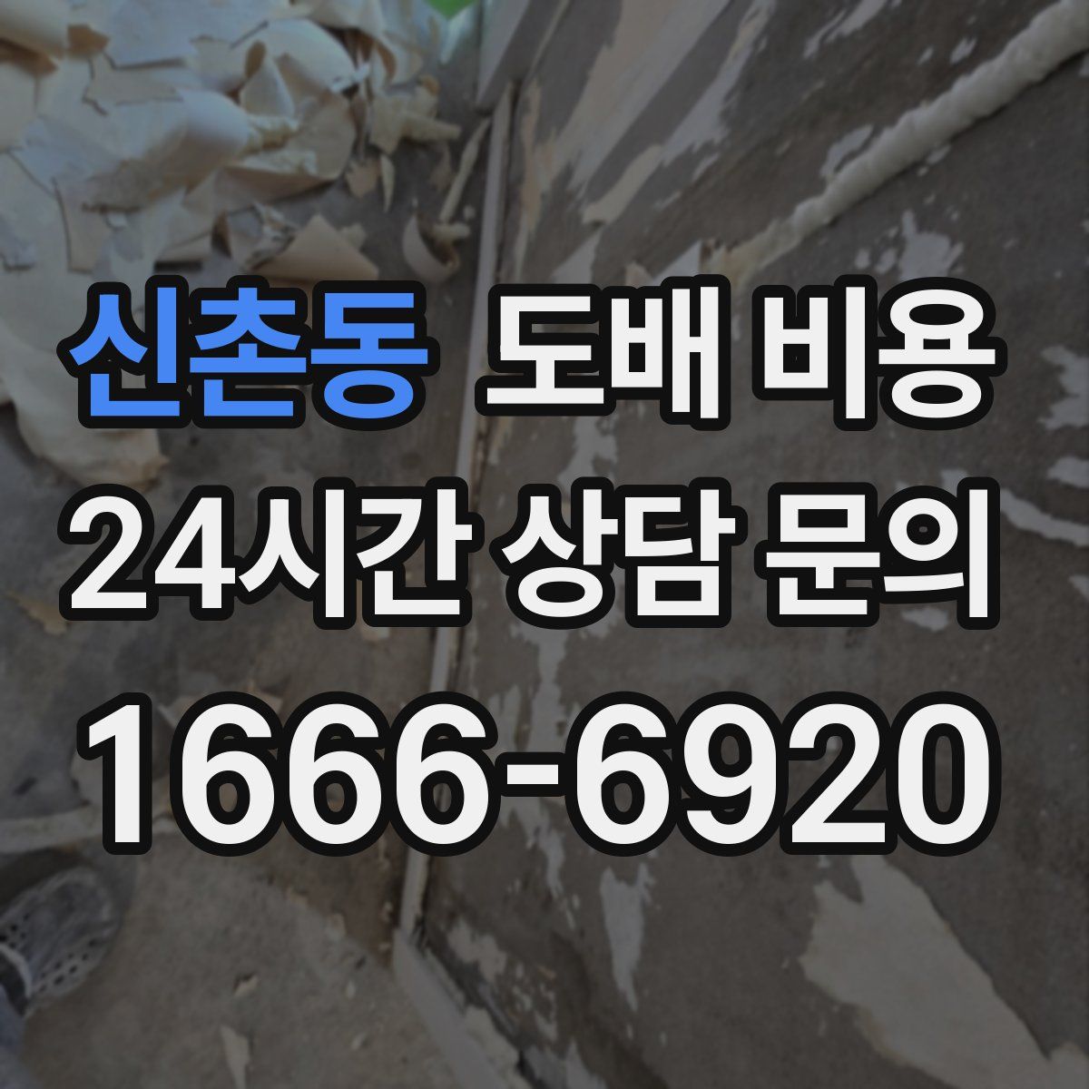 신촌동 도배 비용